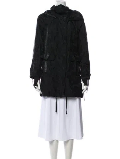 Pre-owned Blanc Noir Utility Jacket In Black