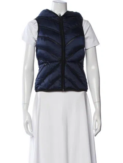 Pre-owned Blanc Noir Vest In Blue