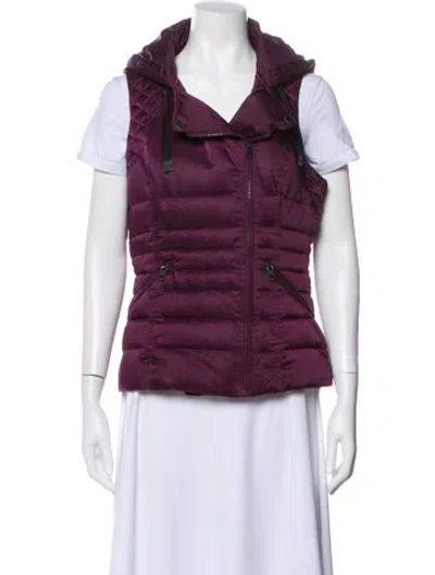 Pre-owned Blanc Noir Vest In Purple