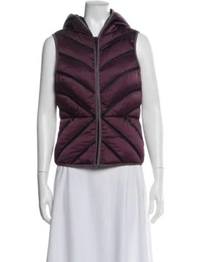 Pre-owned Blanc Noir Vest In Purple