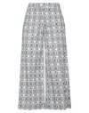 Blanca Luz Woman Pants White Size 6 Cotton, Elastane, Polyester In White