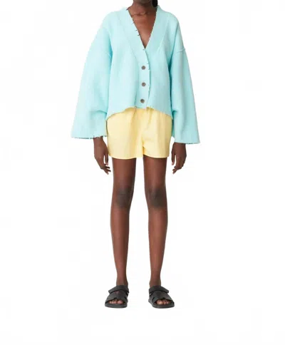 Blanca Pepa Cardigan In Turquoise In Blue