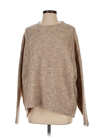 Pre-owned Blanca Pullover Sweater In Tan