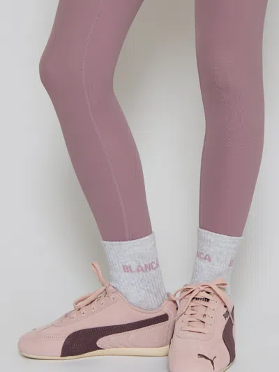 Blanca Sport Kids'  Girls Logo Socks In White