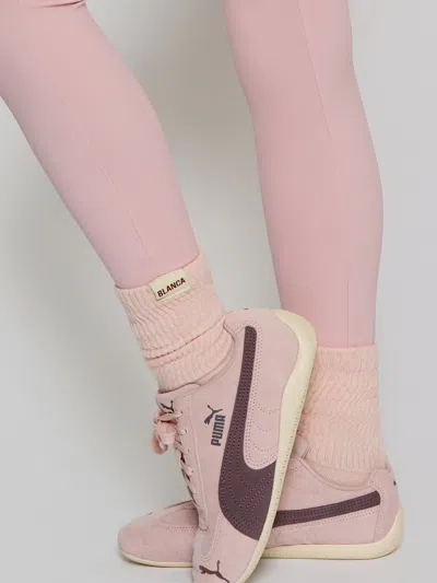 Blanca Sport Kids'  Girls Logo Socks In Pink