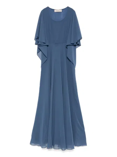 Blanca Vita Adrian Maxi Dress In Blue