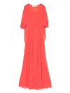 Blanca Vita Adrian Maxi Dress In Red