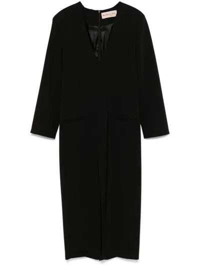 Blanca Vita Ajana Midi Dress In Black