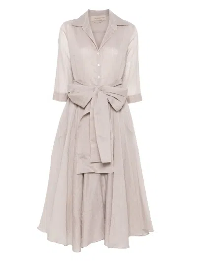 Blanca Vita Allia Midi Dress In Neutral