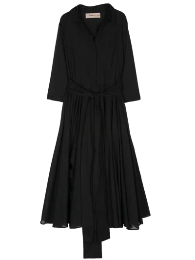 Blanca Vita Aptenia Midi Dress In Black