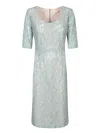 Blanca Vita Alnus Midi Dress In Green