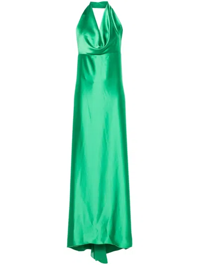 Blanca Vita Arabis Cady Maxi Dress In Green