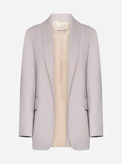 Blanca Vita Gesne Cady Blazer In Beige