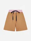BLANCA VITA BEIGE SILK BRASSAVOLA SHORTS