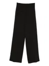 Blanca Vita Wide-leg Trousers In Black