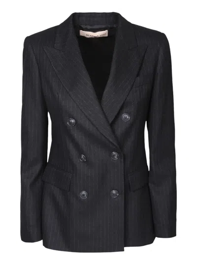 Blanca Vita Black Double-breasted Jackets