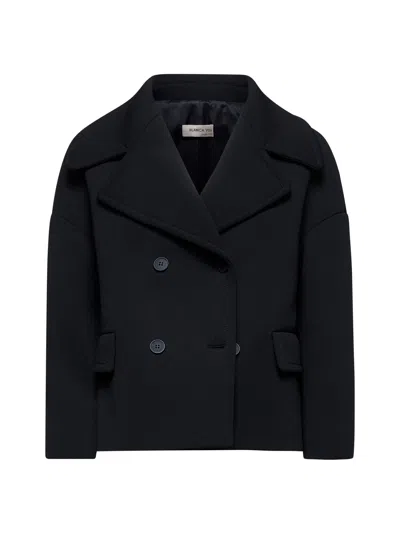 Blanca Vita Black Pelsy Peacoat