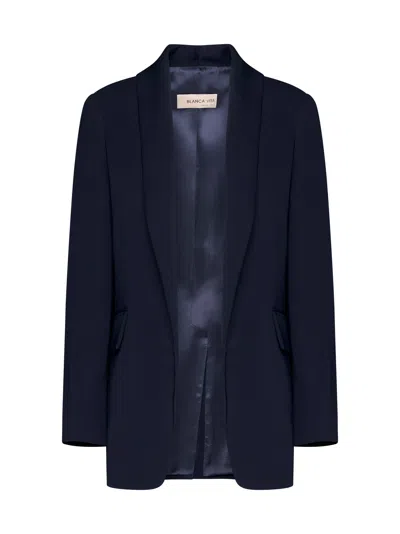 Blanca Vita Blue Cady Gesne Blazer