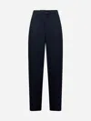 Blanca Vita Blue Gabardine Pulsa Trousers
