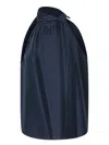 Blanca Vita Sleeveless Muslin Top With Elegant Neck Bow