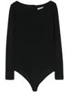 Blanca Vita Brovalli Mesh Bodysuit In Black