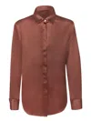 BLANCA VITA CALICANTO BROWN SHIRT