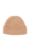 Blanca Vita Cashmere Beanie In Brown