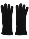 Blanca Vita Cashmere Gloves In Black