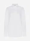 BLANCA VITA CATALPA COTTON-BLEND SHIRT