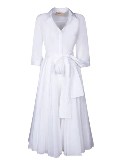 Blanca Vita Chemisier Dress In White