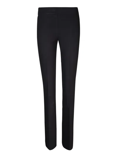 Blanca Vita Chic Skinny Trousers With Luxurious Fabric Blend And Comfortable Fit In Black