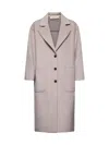 Blanca Vita Felted Coat In Agata