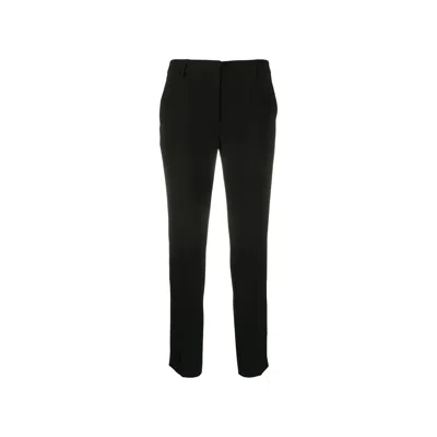 Blanca Vita Cropped Trousers In Black