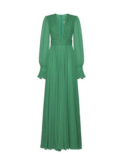 Blanca Vita Dress In Smeraldo