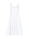 Blanca Vita Aesculus Flared Midi Dress In Diamante
