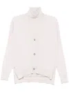 Blanca Vita Fine-knit Vest And Cardigan Set In 049 Rosa