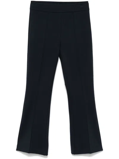 Blanca Vita Flared Trousers In Blue