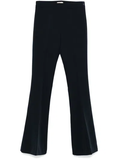 Blanca Vita Flared Trousers In Blue