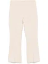 Blanca Vita Flared Trousers In Neutrals