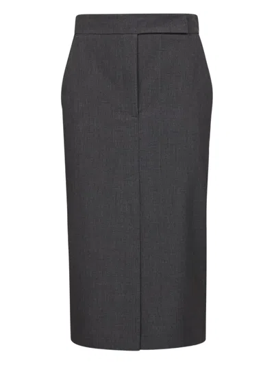 BLANCA VITA FRONT-CLOSURE POCKET SKIRT