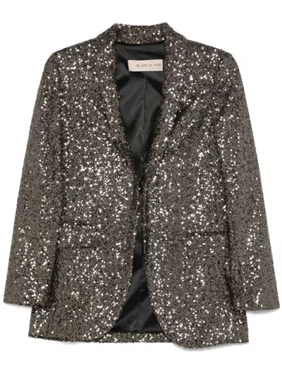 Blanca Vita Gallia Blazer In Grey
