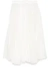 Blanca Vita Gaudia Midi Skirt In White