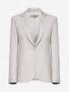 Blanca Vita Gelsemy Single-breasted Blazer In Taupe