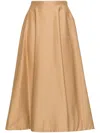 Blanca Vita Gengy Midi Skirt In Neutrals