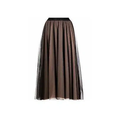 Pre-owned Blanca Vita Gigaro Skirt In Brown