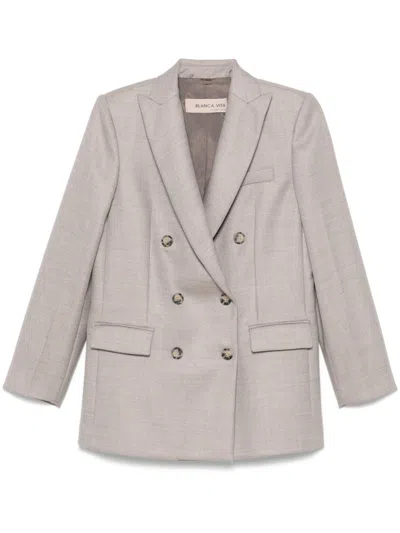 Blanca Vita Gloxy Blazer In Brown