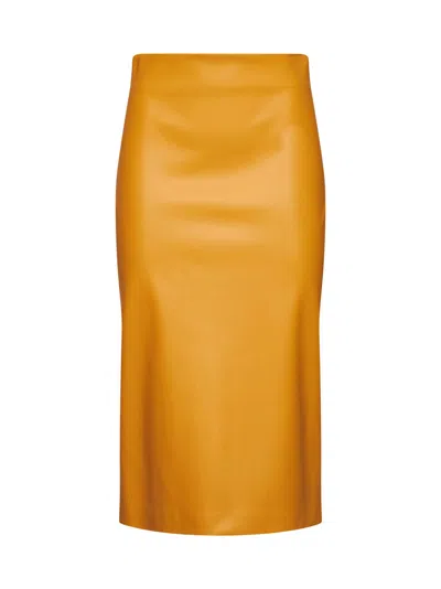 Blanca Vita Goccia Skirt In Yellow