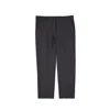 Blanca Vita Gray Elastane Cropped Pants In Black
