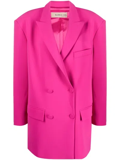 Blanca Vita Blazer In Fuchsia