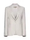 Blanca Vita Gelsemy Single-breasted Blazer In Beige